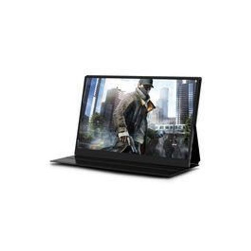 Urban Factory DUPLEE - Écran LED - 15.6" - portable - 1920 x 1080 Full HD (1080p) @ 60 Hz - IPS - Mini HDMI, 2xUSB-C - noir