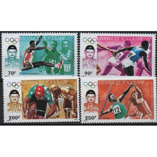 Togo Timbres Jeux Olympiques De Seoul 1988