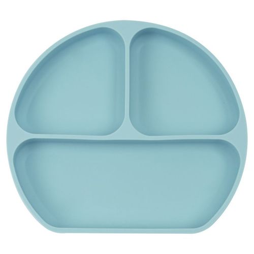 Assiette Safta Bear Silicone Ventouse Bleu Clair (20,5 X 2,5 X 18 Cm) - - - Safta
