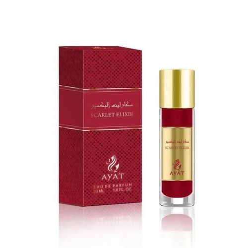 Eau De Parfum Scarlet Elixir De Ayat Perfumes - Mixte ? 30 Ml ? Notes Orientales, Florales Et Fruitées 