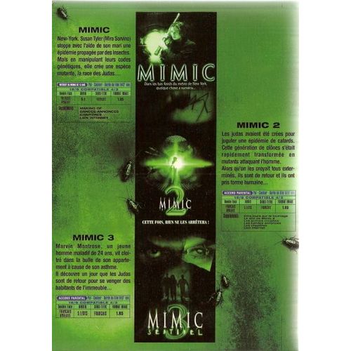 Mimic - La Trilogie
