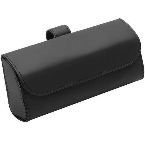 Support de lunettes de soleil de voiture universel, visière de voiture Lunettes de vue Porte-étui Lunettes de soleil en cuir Clip Storage A