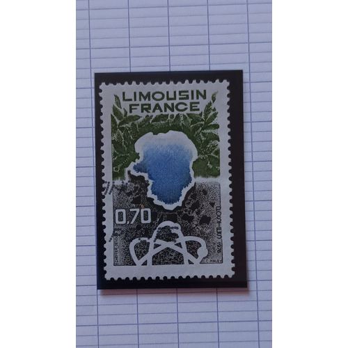 L90 -- Timbre Oblitéré France N° 1865 -- Année 1976 -- " Région Du Limousin ".