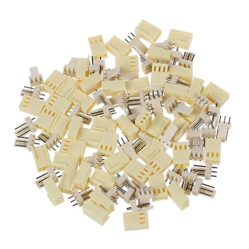 50 pièces KF2510-3P 2.54mm PCB connecteur 3 broches Boîtier de borne à sertir