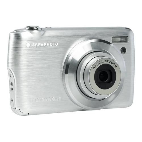 Appareil photo Compact AgfaPhoto Realishot DC8200 Argent compact - 8.0 MP / 18.0 MP (interpolé) - 1080p - 8x zoom optique - argent