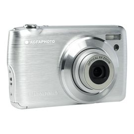 Appareil photo Compact compact - 8.0 MP / 18.0 MP (interpolé) - 1080p - 8x zoom optique - argent