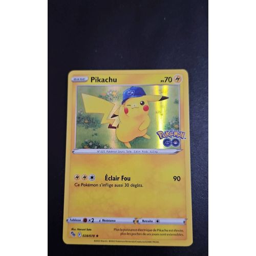 Pikachu 028/078 Holographique.