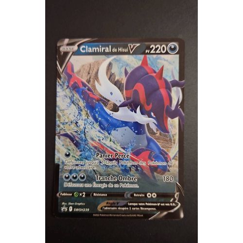 Clamiral De Hisui V Swsh239 Full Art.