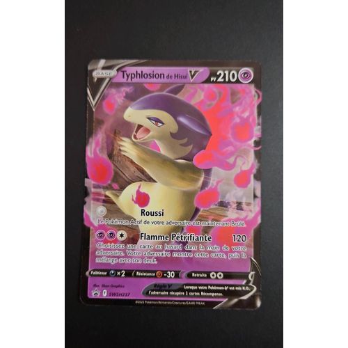 Typhlosion De Hisui V Swsh237 Full Art.