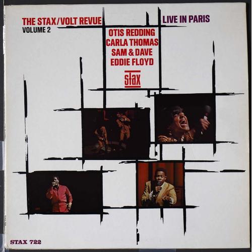 Otis Redding - Carla Thomas - Sam & Dave - Eddie Floyd ; Stax Volt Revue Volume 2 Live In Paris