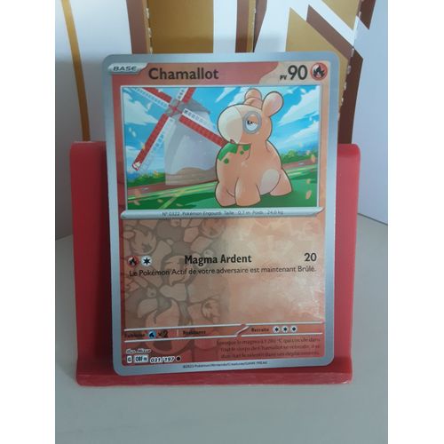Carte Pokemon Chamallot 031/197 Reverse Flammes Obsidiennes