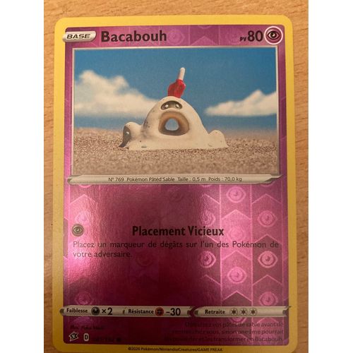 (1673) Bacabouh 81/192 Pokemon 