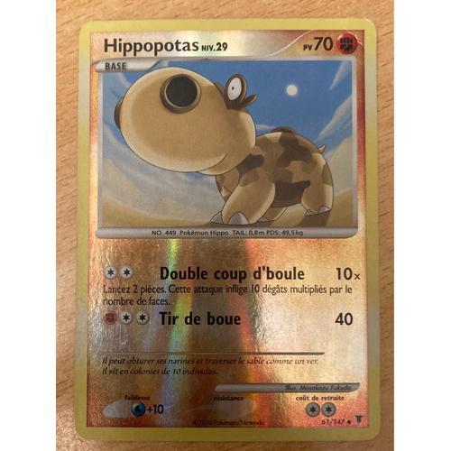 (1688) Hippopotas 61/147 Pokemon 