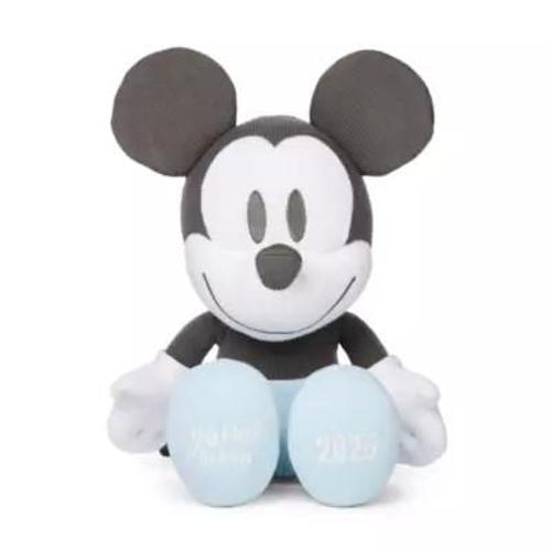 Petite Peluche Mickey ""Born In 2025"" Pour Bébé, 33 Cm