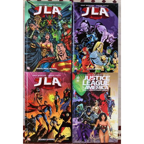 Intégrale Justice League Of America - Jla Par Grant Morrison Tome 1, 2, 3 Panini Comics Et 4 Urban Comics.