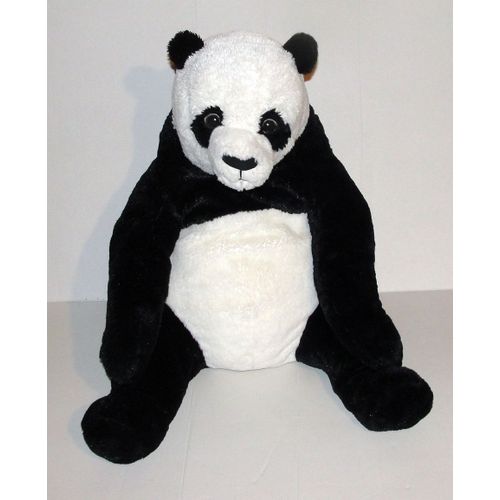 Peluche Panda Ikea Grand Format Assis 47 Cm - Doudou Ours Djungelskog