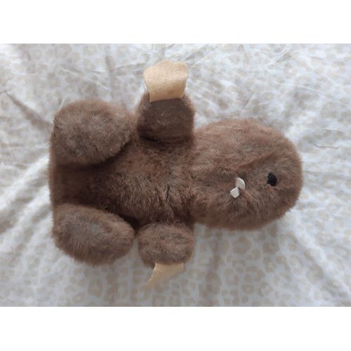 Peluche Castor Vintage