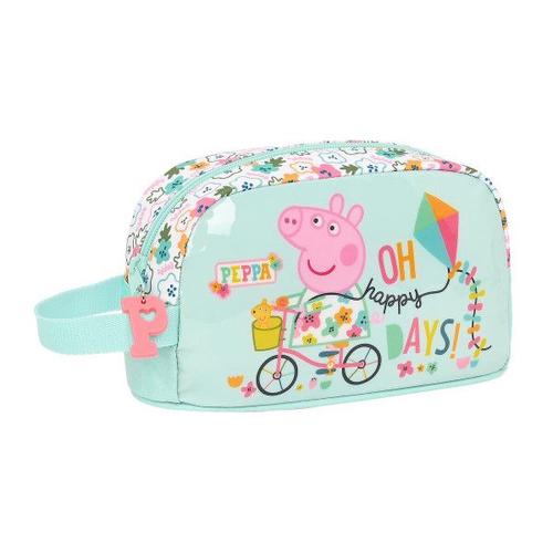 Sac Glacière Goûter Peppa Pig Cosy Corner Bleu Clair (21.5 X 12 X 6.5 Cm)