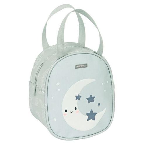 Sac Glacière Goûter Safta Luna Gris (19 X 22 X 14 Cm)