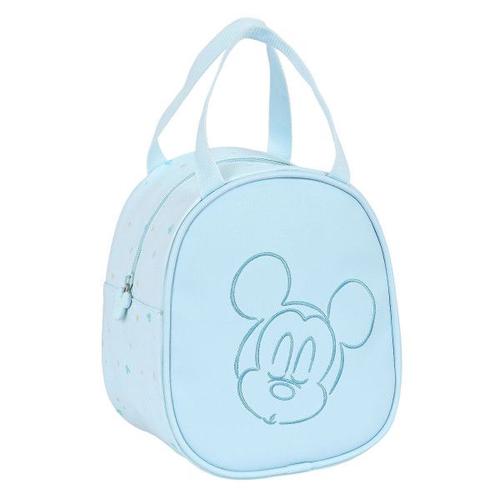 Sac Glacière Goûter Mickey Mouse Clubhouse 19 X 22 X 14 Cm Bleu Clair