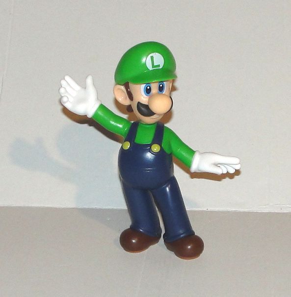 Figurine Luigi Kinder Nintendo 15cm