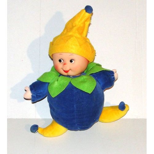 Peluche Bébé Poupée Fruit Prune Les Toufous By Mundia Frutti Blue Berries Vintage