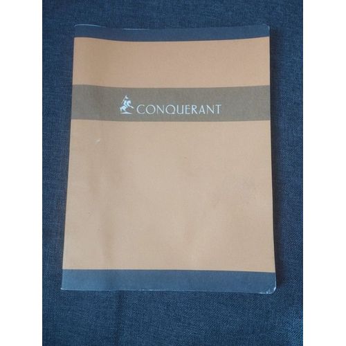 Cahier Conquérant 96 Pages