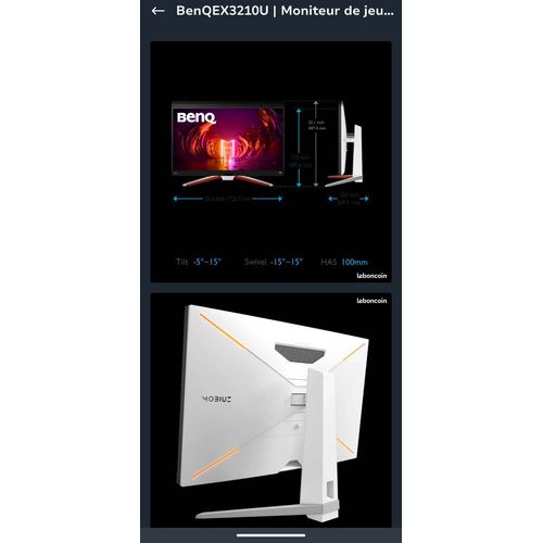 BenQ mobiuz Ex3210U