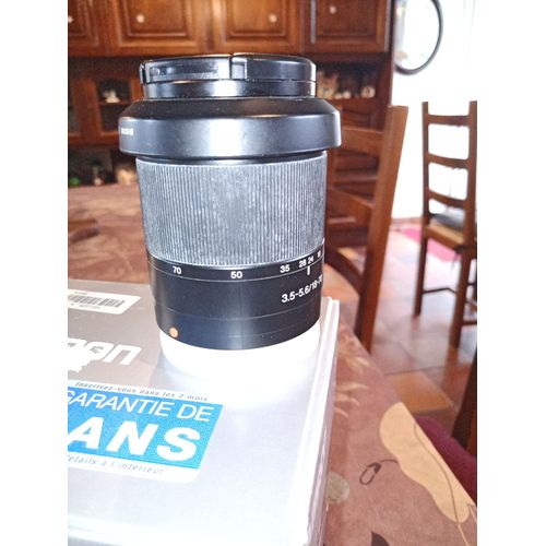 Objectif photo sony 18/70
