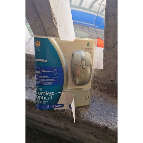 Logitech V270 - Souris - optique - sans fil - Bluetooth - argent vif