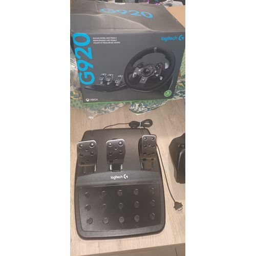Logitech G G920 Driving Force Volant De Course Avec Pédales