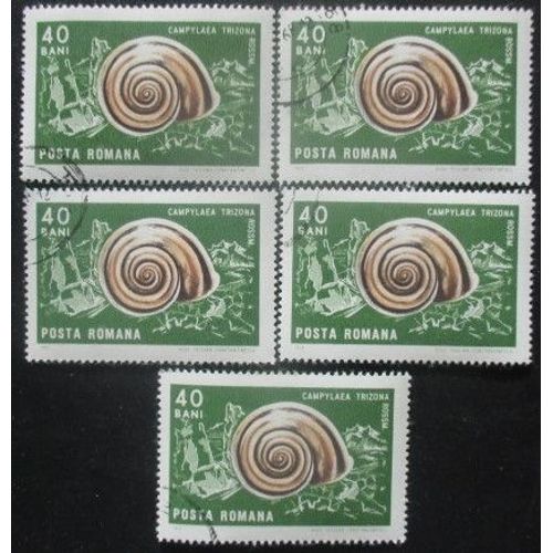 Roumanie N°2243 X 5 Oblitéré