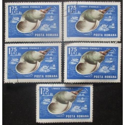 Roumanie N°2246 X 5 Oblitéré