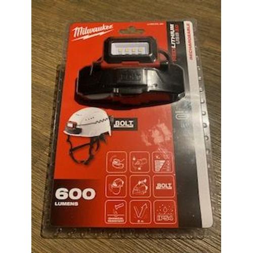 Milwaukee Bolt 600 Lumens USB rechargeable