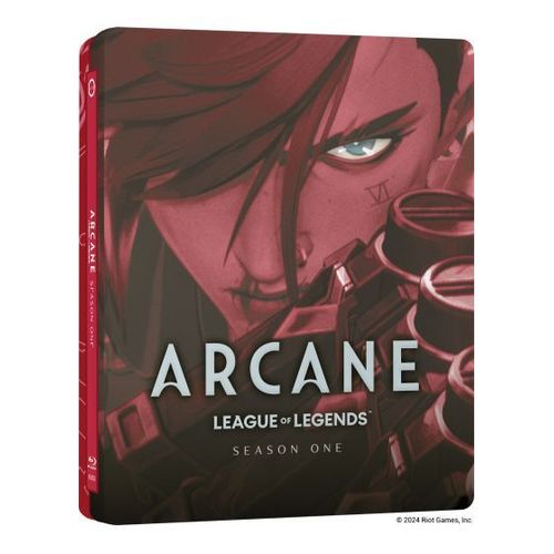 Arcane : League Of Legends - Saison 1 - Édition Steelbook - Blu-Ray