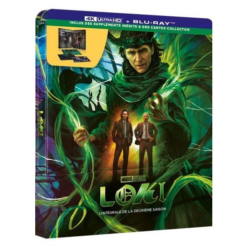 Loki - L'intégrale De La Deuxième Saison - 4k Ultra Hd + Blu-Ray - Boîtier Steelbook Limité