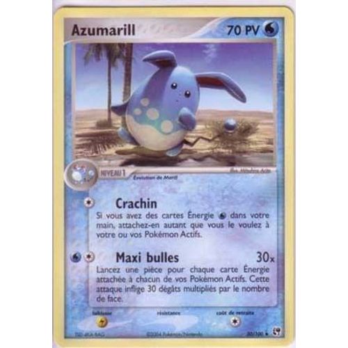 Azumarill 70 Pv 30/100