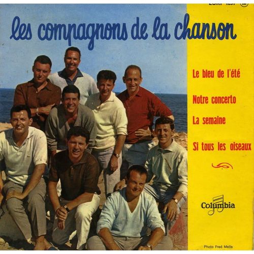 Le Bleu De L'ete - 45 Tours Ep (Longue Durée)