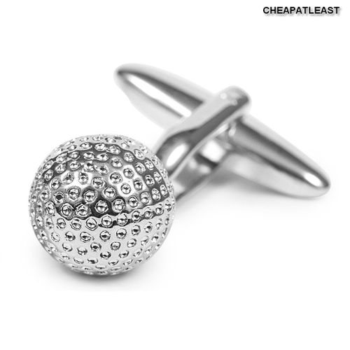 Boutons De Manchettes - Balle De Golf - (2 Pcs / 1 Paire) - Idée Cadeau Pour Les Golfeurs - Cheapatleast 1673
