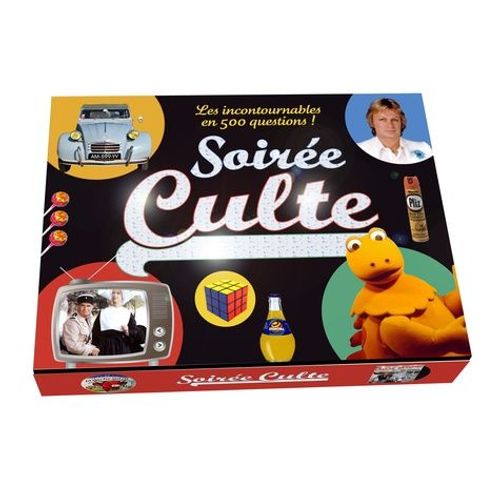 Soirée Culte - Coffret Avec 500 Questions Incontournables