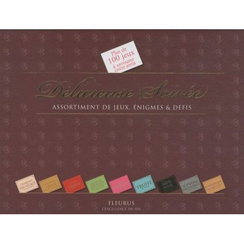 Délicieuse Soirée - Assortiment De Jeux, Énigmes & Défis