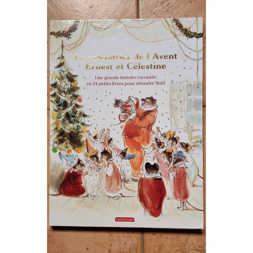 Ernest Et Célestine - Le Calendrier De L'avent - Une Grande Histoire Racontée En 24 Petits Livres Pour Attendre Noël