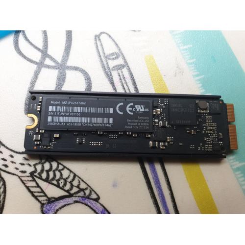 SSD Apple 256 Go Macbook 2023-2017 MZ-JPU256T/0A1