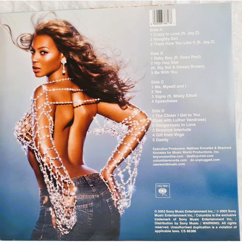Beyonce Dangerously In Love 2LP Color Vinyls / Vinyles Couleur