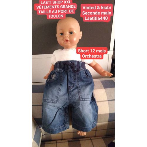 Short 12 Mois Garçon