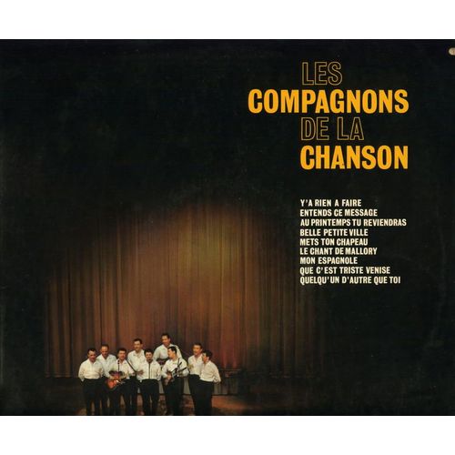9 Titres : "Y'a Rien À Faire", "Entends Ce Message", "Au Printemps Tu Reviendras" , "Belle Petite Ville", "Mets Ton Chapeau", "Le Chant De Mallory", "Mon Espagnole", "Que C'est Triste Venise", "Quelqu'un D'autre Que Toi"