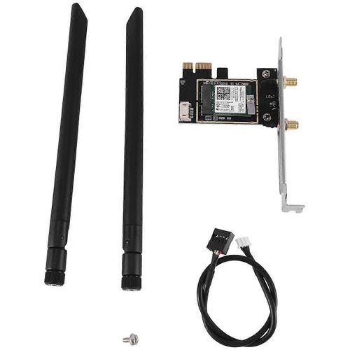 Carte WiFi AC7260 7260NGW 2.4G/5G 867Mbps 802.11AC + Bluetooth Carte sans fil Adaptateur PCIE avec