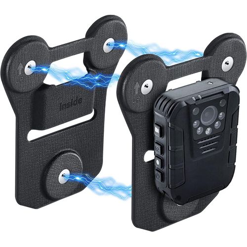 Support magnétique universel à ventouse pour appareil photo, adhère aux vêtements pour toutes les marques de caméras corporelles avec clips portables