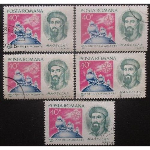 Roumanie N°2663 X 5 Oblitéré