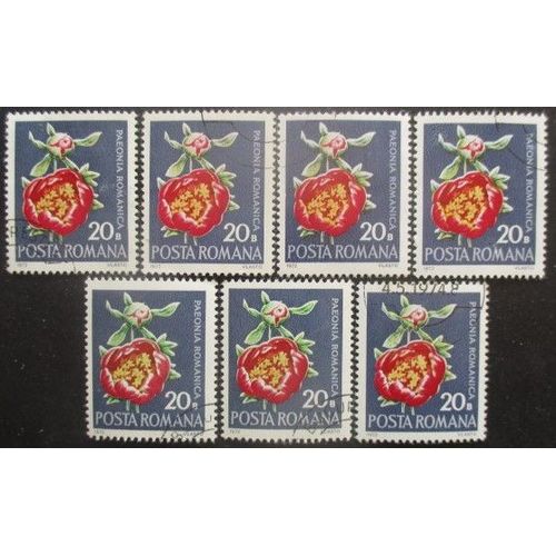 Roumanie N°2682 X 7 Oblitéré